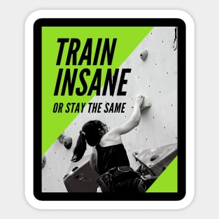 train insane Sticker